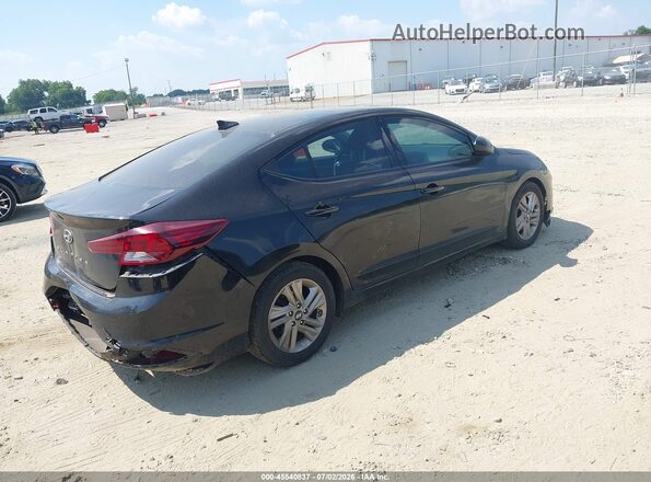 5NPD84LF8KH460661 2019 HYUNDAI ELANTRA Black Tył prawy