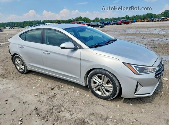 5NPD84LF8KH471014 2019 HYUNDAI ELANTRA Silver Передня права чверть