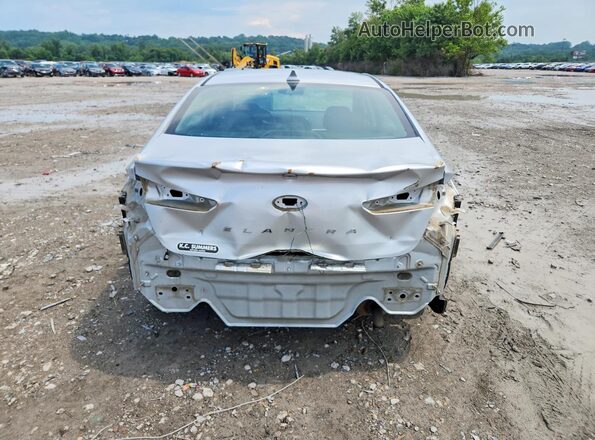 5NPD84LF8KH471014 2019 HYUNDAI ELANTRA Silver Вид ззаду