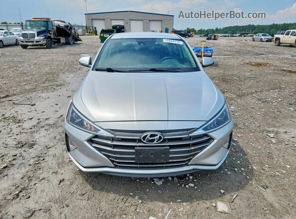 5NPD84LF8KH471014 2019 HYUNDAI ELANTRA Silver Вид спереду