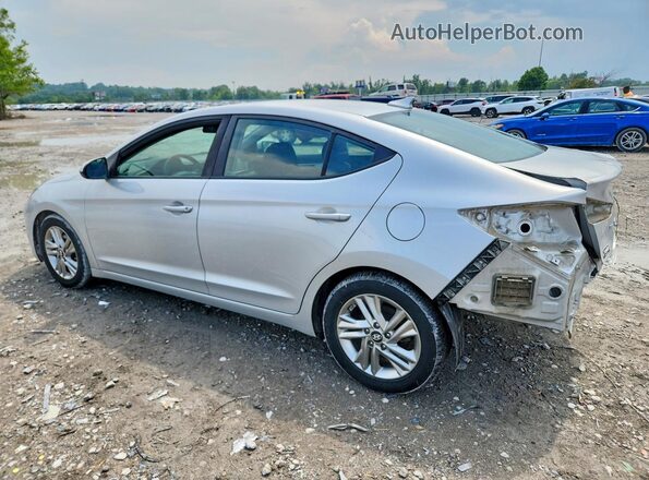 5NPD84LF8KH471014 2019 HYUNDAI ELANTRA Silver Задня ліва чверть