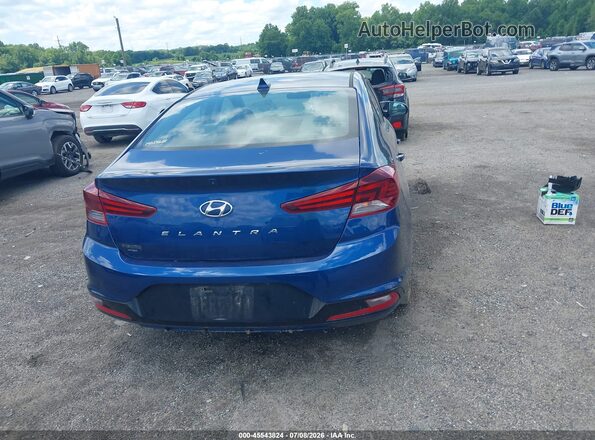 5NPD84LF8KH473135 2019 HYUNDAI ELANTRA Blue 