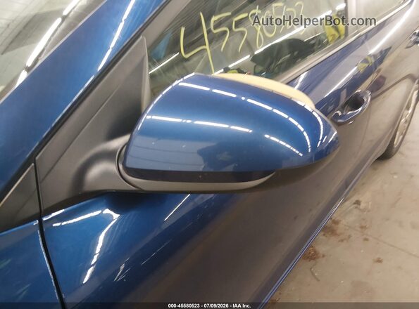 5NPD84LF8KH479291 2019 HYUNDAI ELANTRA Blue Widok zestawu wskaźników