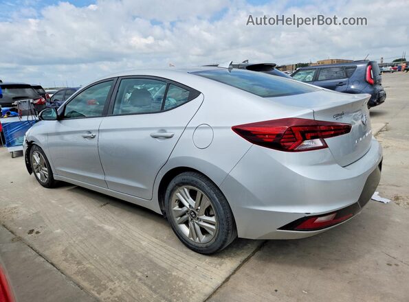 5NPD84LF8LH525820 2020 HYUNDAI ELANTRA Silver Trasero izquierdo