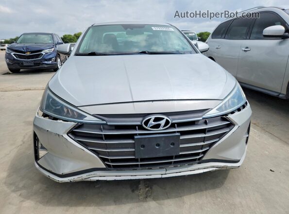 5NPD84LF8LH525820 2020 HYUNDAI ELANTRA Silver Vista frontal