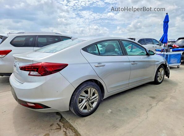 5NPD84LF8LH525820 2020 HYUNDAI ELANTRA Silver Trasero derecho