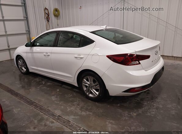 5NPD84LF8LH534968 2020 HYUNDAI ELANTRA Белый Задняя левая четверть