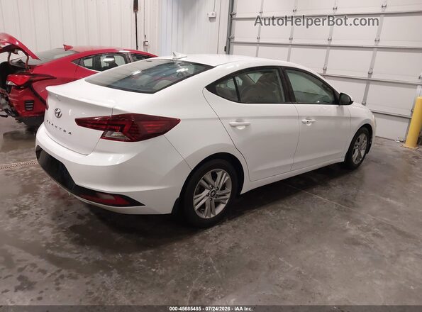 5NPD84LF8LH534968 2020 HYUNDAI ELANTRA Белый Задняя правая четверть