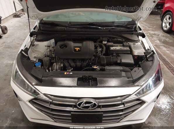 5NPD84LF8LH534968 2020 HYUNDAI ELANTRA Белый Вид сзади