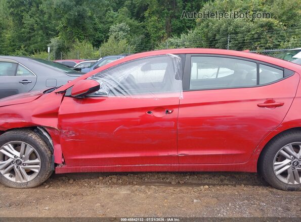 5NPD84LF8LH539992 2020 HYUNDAI ELANTRA Red Vista trasera