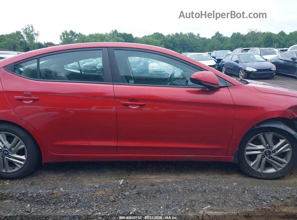 5NPD84LF8LH539992 2020 HYUNDAI ELANTRA Red Vista del compartimento del motor