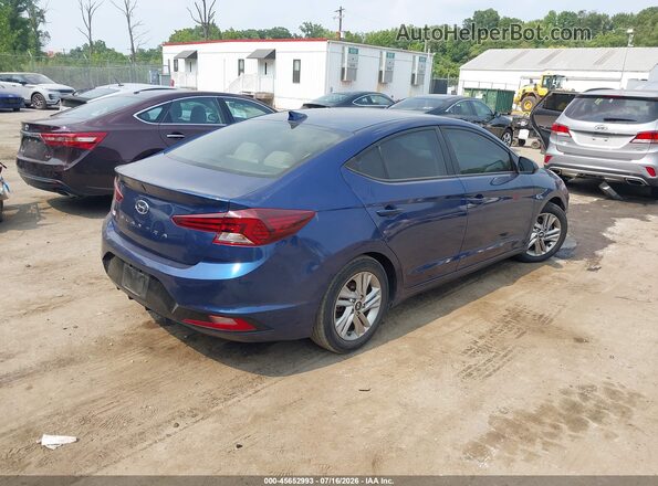 5NPD84LF8LH544075 2020 HYUNDAI ELANTRA Blue უკანა მარჯვენა