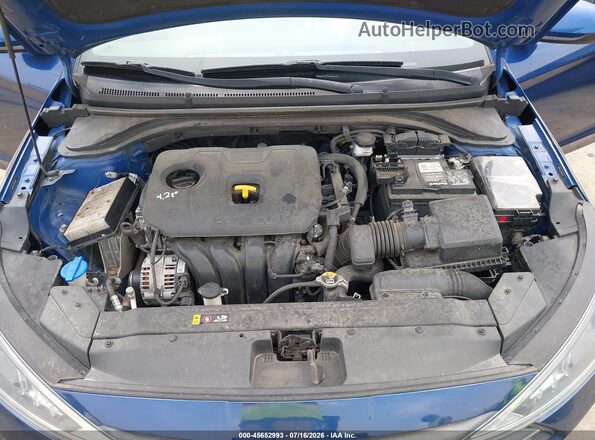5NPD84LF8LH544075 2020 HYUNDAI ELANTRA Blue უკანა ხედი