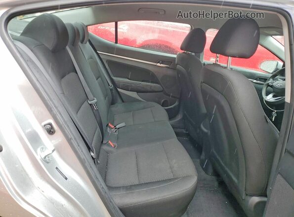 5NPD84LF8LH564133 2020 HYUNDAI ELANTRA Silver Widok tylnych siedzeń
