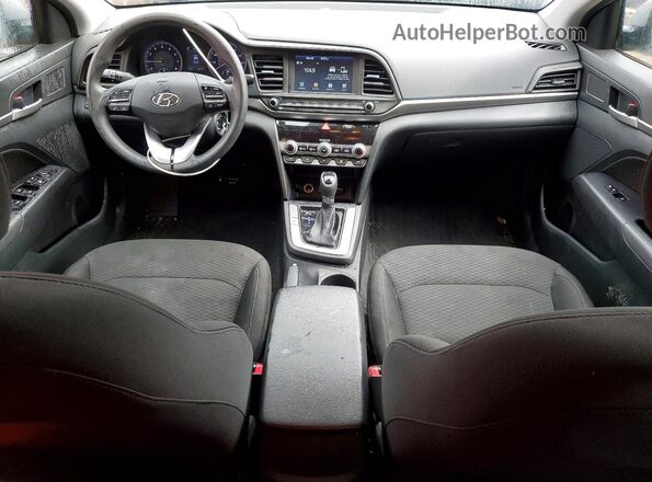 5NPD84LF8LH564133 2020 HYUNDAI ELANTRA Silver Widok deski rozdzielczej