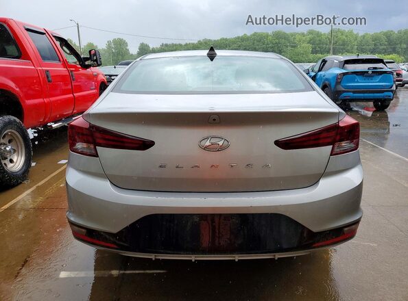5NPD84LF8LH564133 2020 HYUNDAI ELANTRA Silver Widok z tyłu
