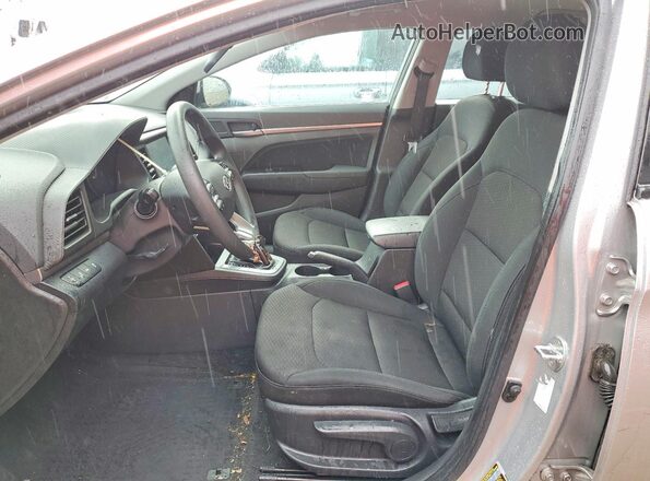 5NPD84LF8LH564133 2020 HYUNDAI ELANTRA Silver Widok wnętrza z przodu