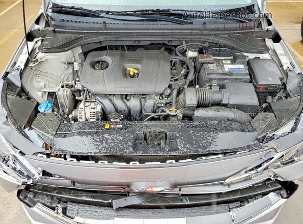 5NPD84LF8LH564133 2020 HYUNDAI ELANTRA Silver Widok wnętrza z tyłu