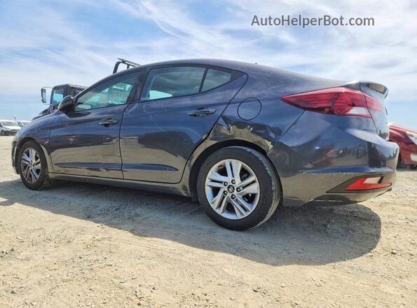 5NPD84LF8LH570448 2020 HYUNDAI ELANTRA Gray Trasero izquierdo