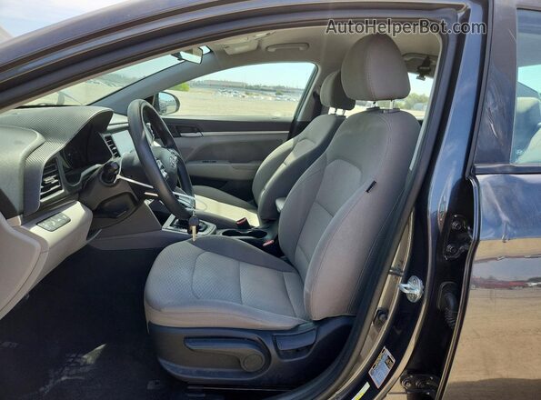 5NPD84LF8LH570448 2020 HYUNDAI ELANTRA Gray Vista interior delantera