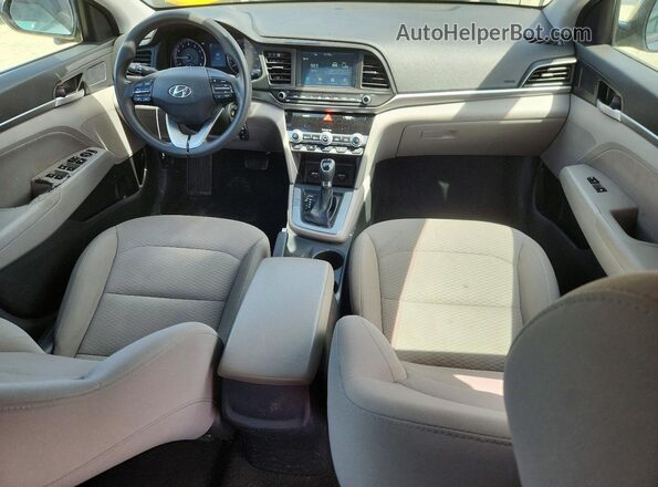 5NPD84LF8LH570448 2020 HYUNDAI ELANTRA Gray Vista del salpicadero