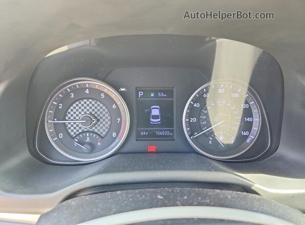 5NPD84LF8LH570448 2020 HYUNDAI ELANTRA Gray Vista del cuadro de instrumentos