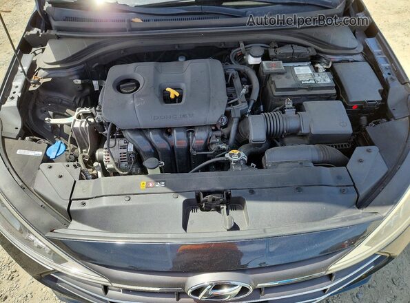 5NPD84LF8LH570448 2020 HYUNDAI ELANTRA Gray Vista interior trasera
