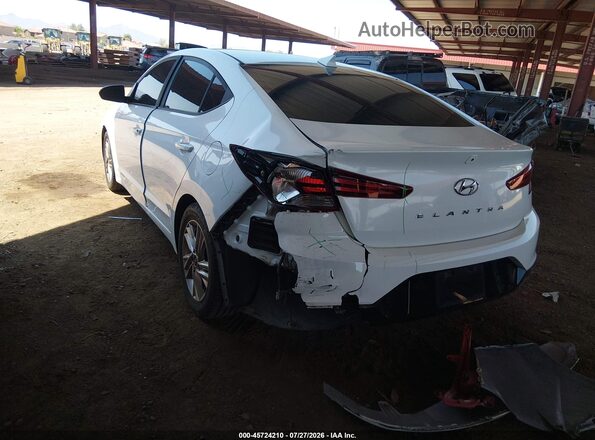 5NPD84LF8LH570854 2020 HYUNDAI ELANTRA Белый Задняя левая четверть
