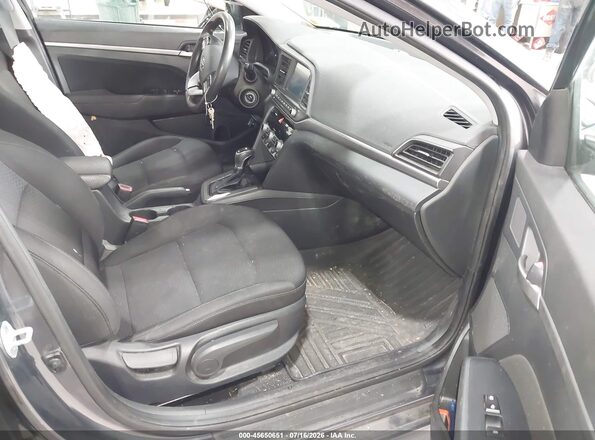 5NPD84LF8LH571938 2020 HYUNDAI ELANTRA Gray წინა სალონის ხედი