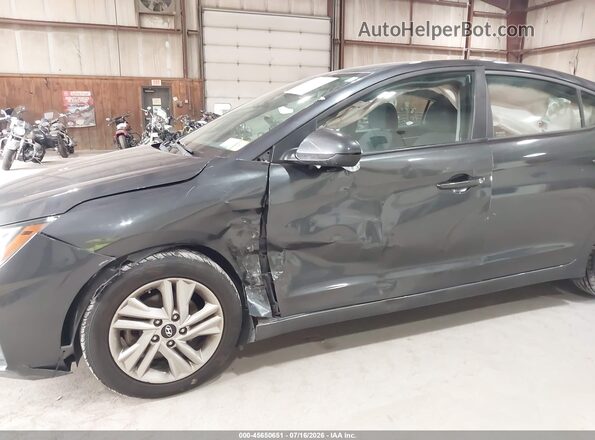 5NPD84LF8LH571938 2020 HYUNDAI ELANTRA Gray წინა ხედი