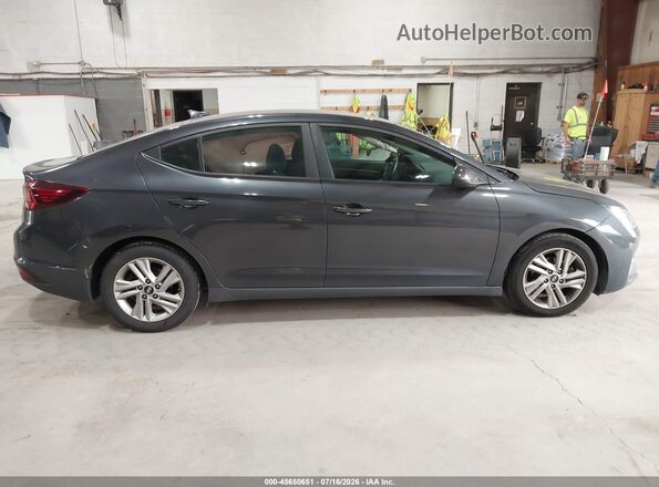 5NPD84LF8LH571938 2020 HYUNDAI ELANTRA Gray უკანა სალონის ხედი
