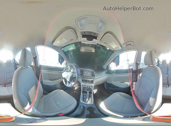 5NPD84LF8LH577366 2020 HYUNDAI ELANTRA Красный Панорамный вид салона 360°