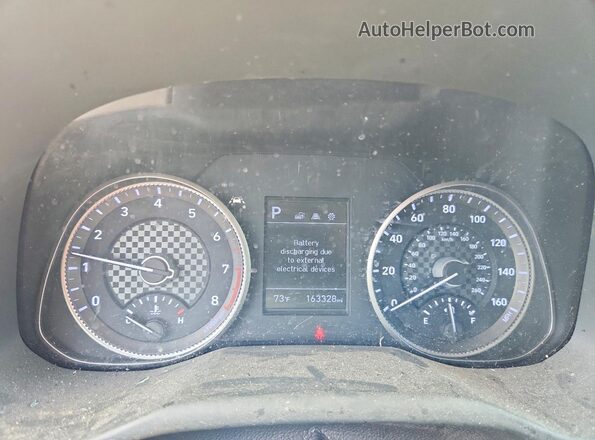 5NPD84LF8LH582714 2020 HYUNDAI ELANTRA Black Vista del cuadro de instrumentos