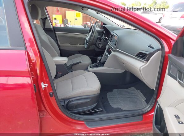 5NPD84LF8LH583801 2020 HYUNDAI ELANTRA Red Սալոնի դիմացի տեսք