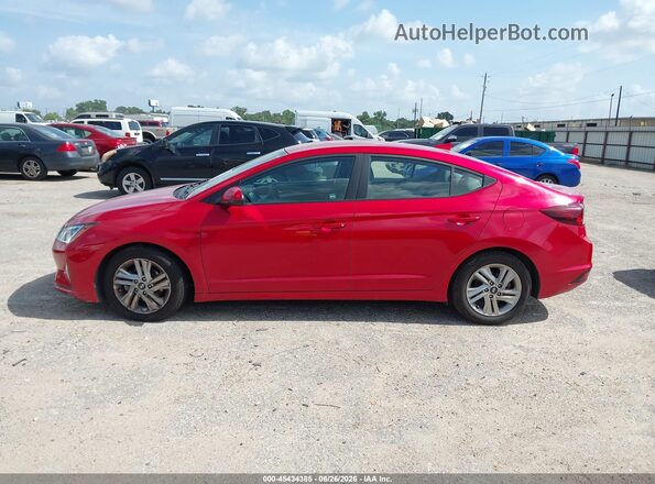 5NPD84LF8LH583801 2020 HYUNDAI ELANTRA Red Սալոնի 360 աստիճան տեսք