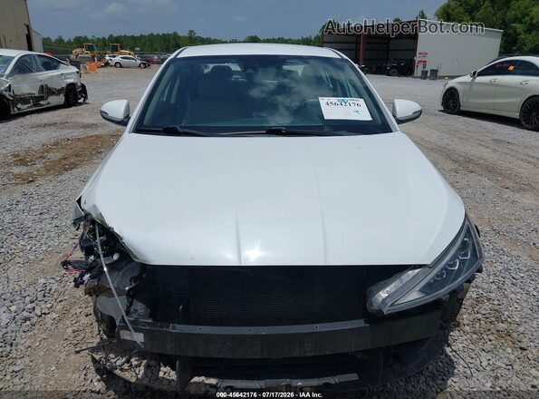 5NPD84LF8LH617459 2020 HYUNDAI ELANTRA White Rear interior view