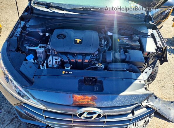 5NPD84LF8LH617476 2020 HYUNDAI ELANTRA Серый Вид задней части салона