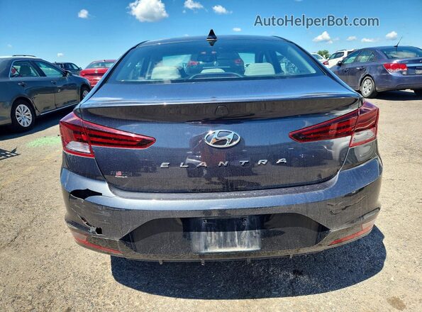 5NPD84LF8LH617476 2020 HYUNDAI ELANTRA Серый Вид сзади