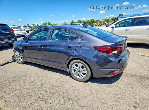 5NPD84LF8LH617476 2020 HYUNDAI ELANTRA Серый Задняя левая четверть
