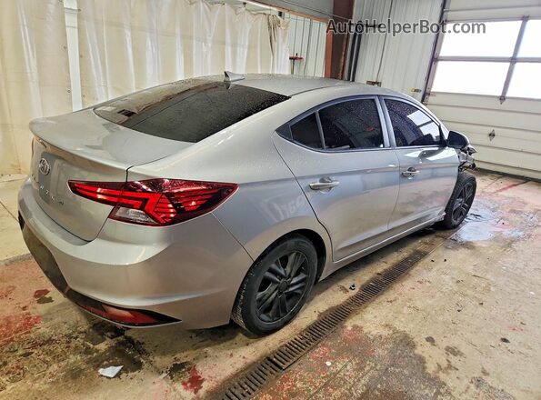 5NPD84LF8LH621866 2020 HYUNDAI ELANTRA Silver Trasero derecho