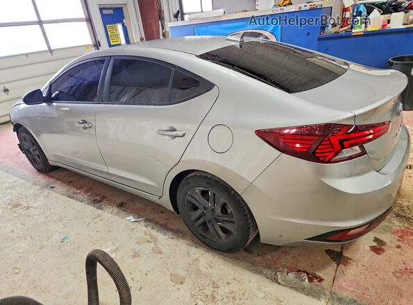 5NPD84LF8LH621866 2020 HYUNDAI ELANTRA Silver Trasero izquierdo