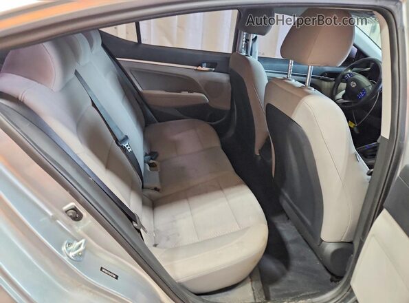 5NPD84LF8LH621866 2020 HYUNDAI ELANTRA Silver Vista de los asientos traseros