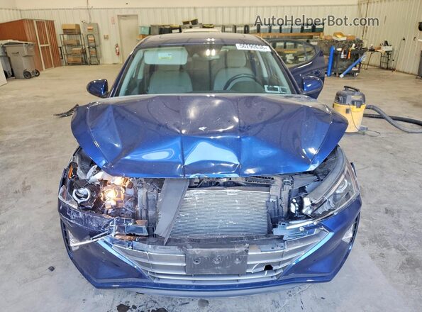 5NPD84LF8LH621981 2020 HYUNDAI ELANTRA Blue Դիմացի տեսք