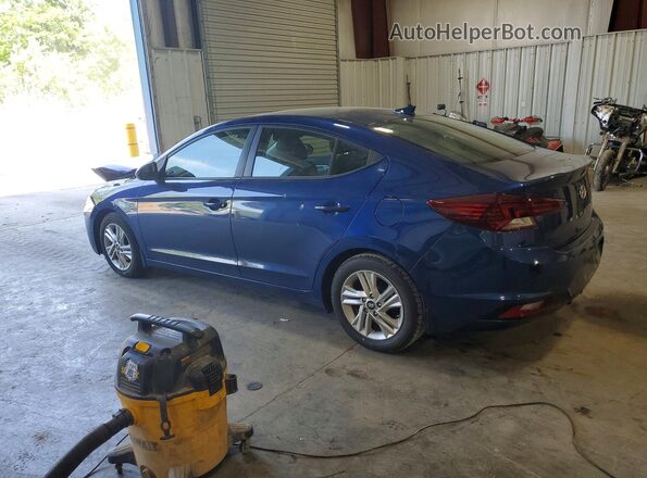 5NPD84LF8LH621981 2020 HYUNDAI ELANTRA Blue Հետևի ձախ