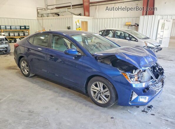 5NPD84LF8LH621981 2020 HYUNDAI ELANTRA Blue Առջևի աջ