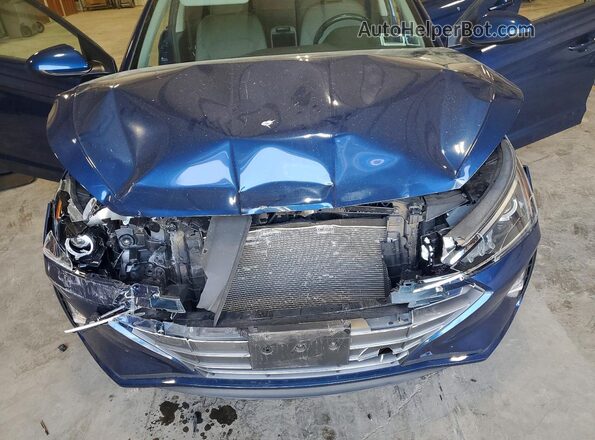 5NPD84LF8LH621981 2020 HYUNDAI ELANTRA Blue Սալոնի հետևի տեսք