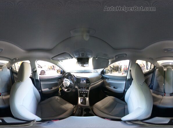 5NPD84LF8LH621981 2020 HYUNDAI ELANTRA Blue Սալոնի 360 աստիճան տեսք
