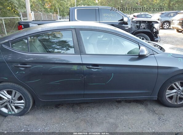 5NPD84LF8LH628073 2020 HYUNDAI ELANTRA Gray Սալոնի 360 աստիճան տեսք