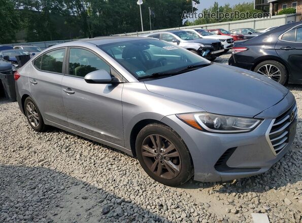 5NPD84LF9HH005181 2017 HYUNDAI ELANTRA Gray Front right