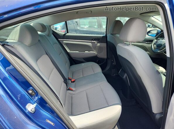5NPD84LF9HH023924 2017 HYUNDAI ELANTRA Синий Вид задних сидений